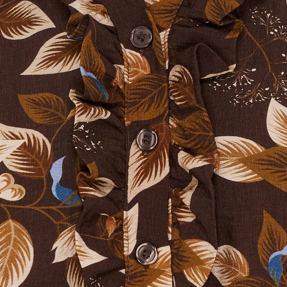 Marta du Chateau dame bluse MdcJoceline 5891 - Marrone840TPN