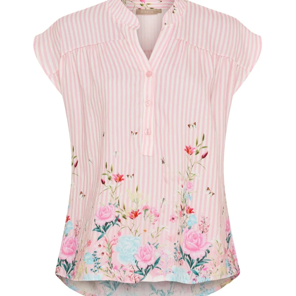 Marta du Chateau dame bluse MdcKassandra 4440 - Rosa4837