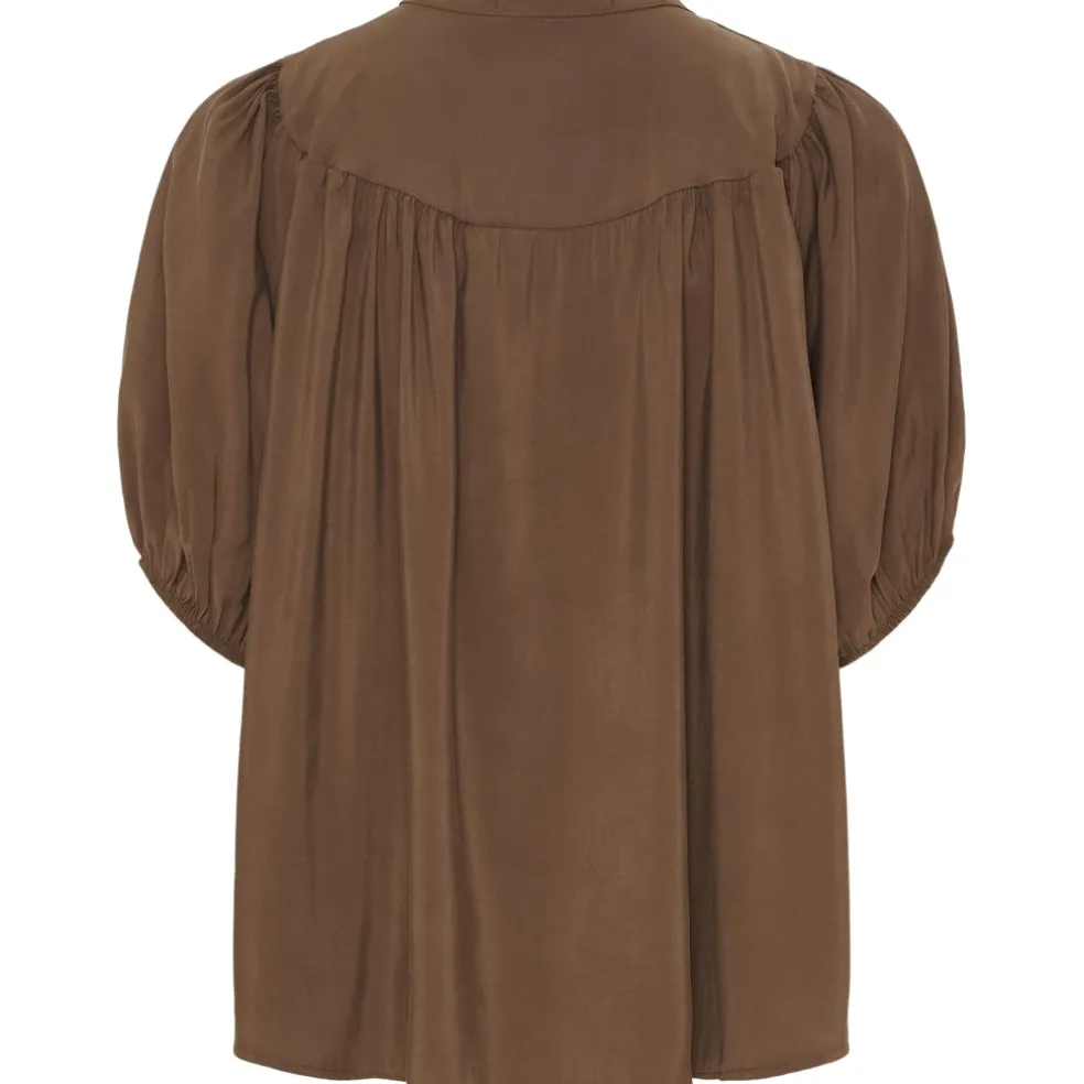 Marta du Chateau dame bluse MdcMelodie 58210 - Brown276