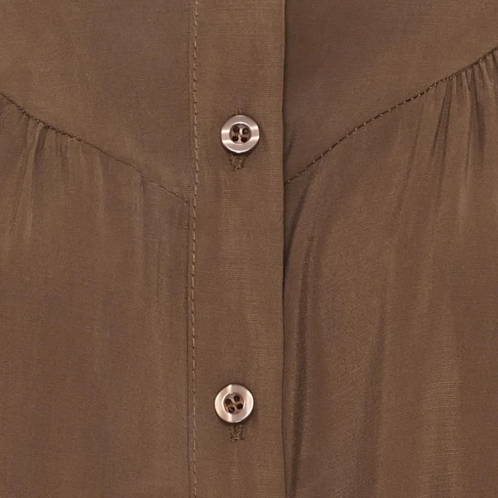 Marta du Chateau dame bluse MdcMelodie 58210 - Brown276