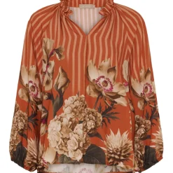 Marta du Chateau dame bluse MdcOctavia 003B - Coccio6022