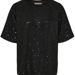 Marta du Chateau dame bluse MdcNynne 7693 - Black/Black