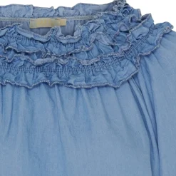 Marta Du Chateau dame bluse MdcJulietta - Light blue