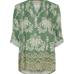 Marta Du Chateau dame bluse MdcFranziska 1614new - MilitaryHL013DB