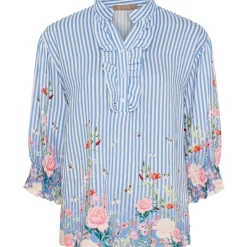 Marta du Chateau dame bluse MdcCharlie 6892 - Jeans4837