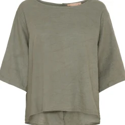 Marta Du Chateau dame bluse 83428 - Military2828