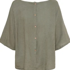 Marta Du Chateau dame bluse 83428 - Military2828