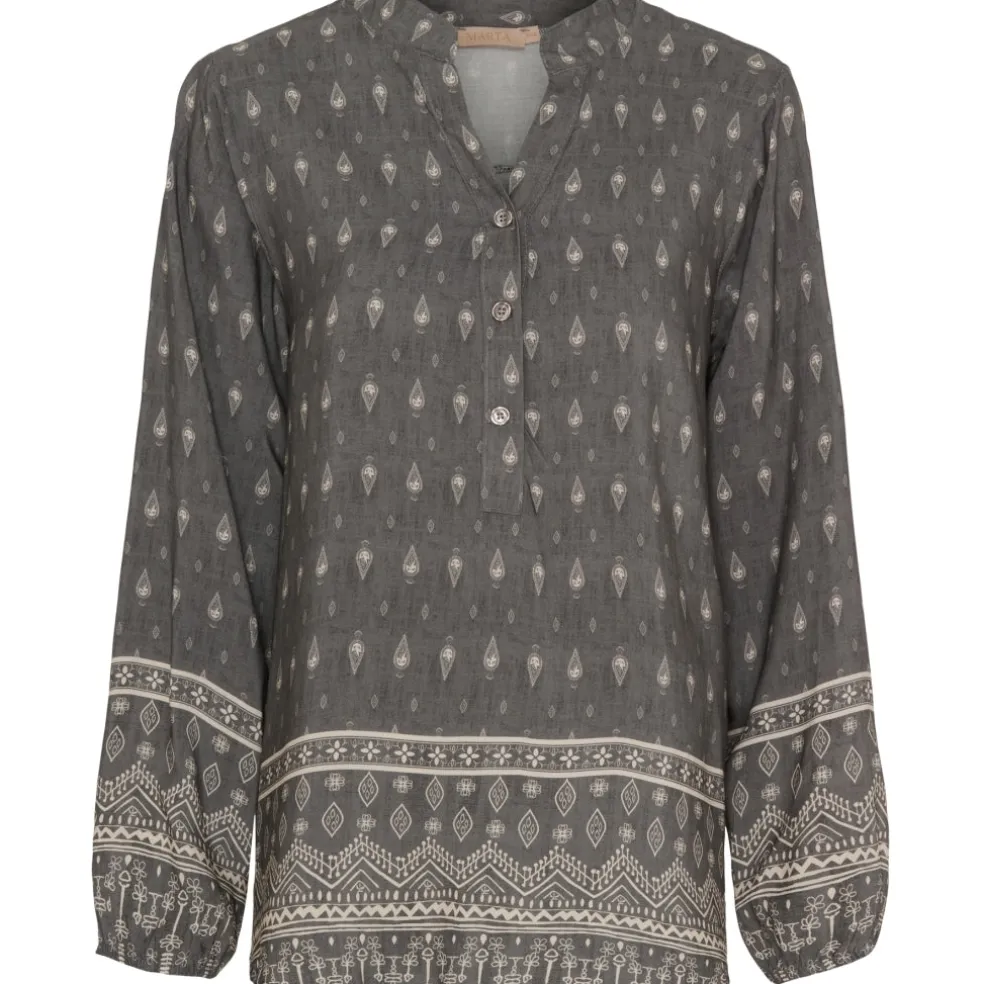 Marta du Chateau dame bluse MdcChristelle 6453 - Grey1943tps