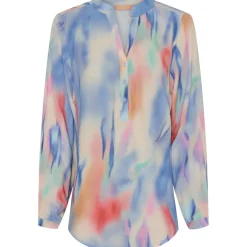 Marta Du Chateau dame bluse MdcAstrid 8128 - Jeansq3006-12