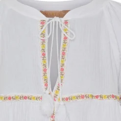 Marta Du Chateau dame bluse MdcDebora - White