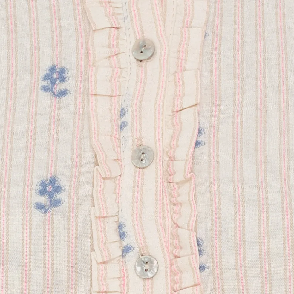 Marta du Chateau dame bluse MdcSabrina 85137-3 - Celeste230