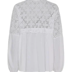 Marta Du Chateau dame bluse MdcAurora - White