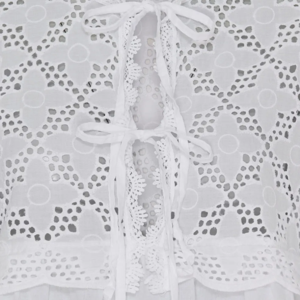 Marta Du Chateau dame bluse MdcAurora - White