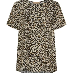 Marta Du Chateau dame bluse MdcJill - Beige Leo