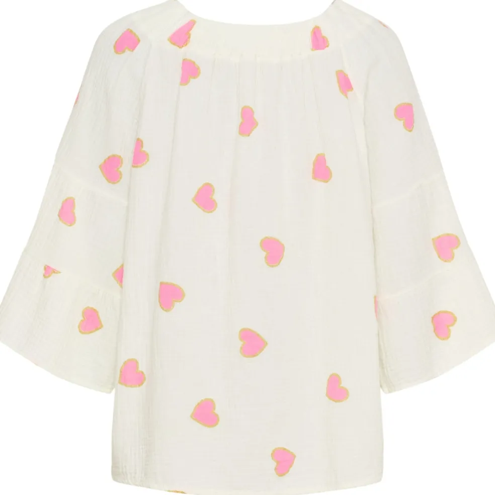 Marta du Chateau dame bluse MdcPutte 7316 - Yellow Heart