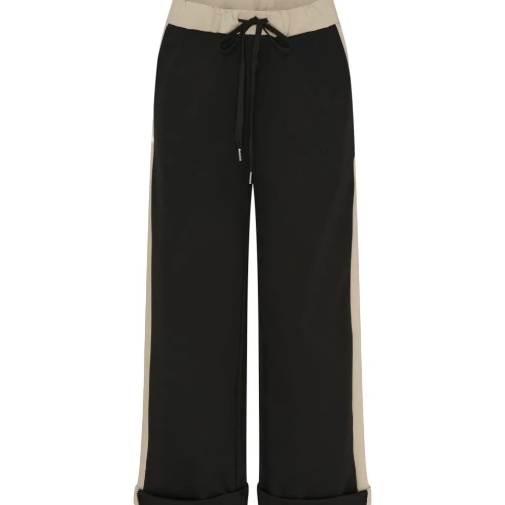 Marta du Chateau dame bukser MdcLupita 69236 - Black/Beige