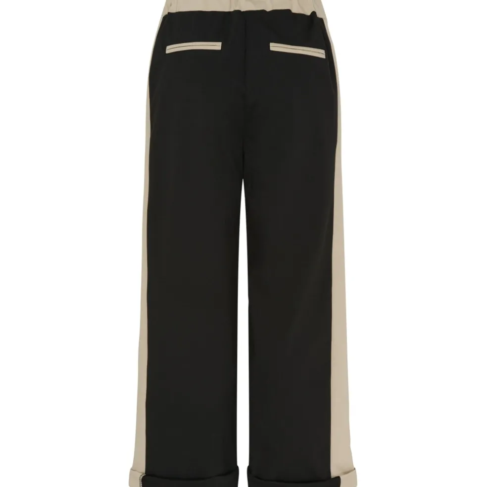 Marta du Chateau dame bukser MdcLupita 69236 - Black/Beige