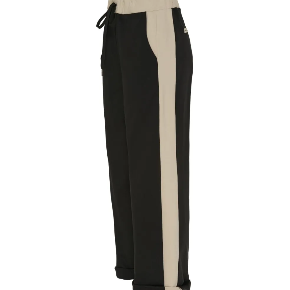 Marta du Chateau dame bukser MdcLupita 69236 - Black/Beige