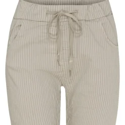 Marta Du Chateau dame bukser MdcJerri - Beigestripe