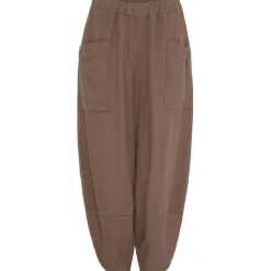 Marta Du Chateau dame bukser MdcMaud 62381-1 - Cold brown