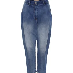 Marta du Chateau dame bukser MdcOttavia MDC223-1784 - Blue Denim