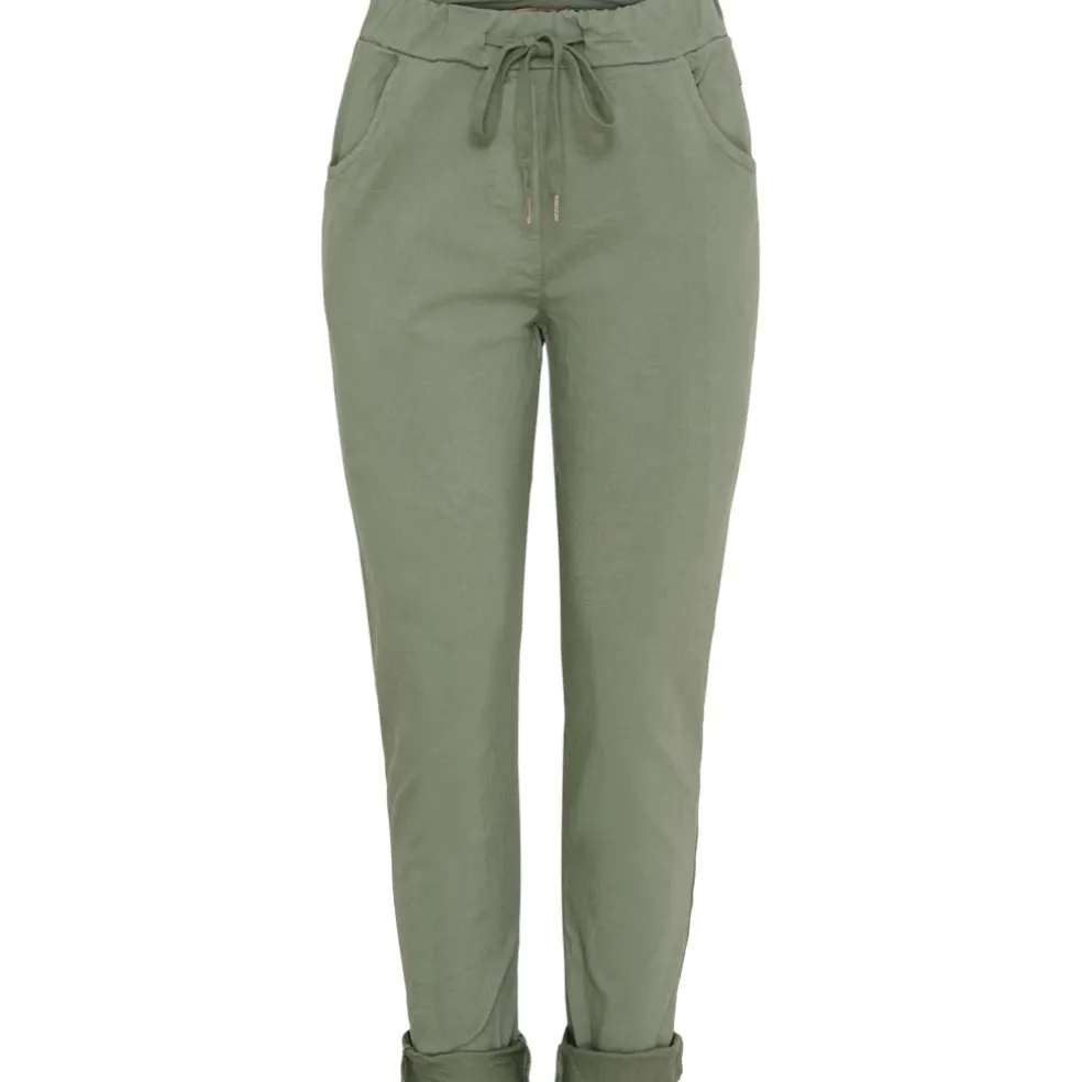 Marta Du Chateau dame bukser MdcKalie 68702 - Military1011