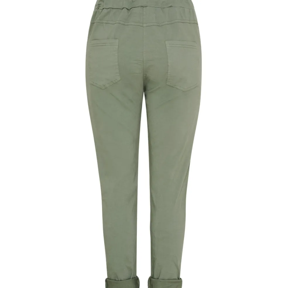 Marta Du Chateau dame bukser MdcKalie 68702 - Military1011