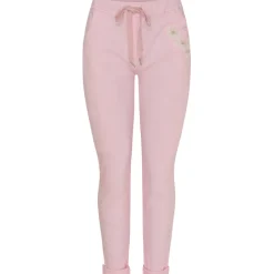 Marta Du Chateau dame bukser MdcTalia - Baby Pink/White Flower