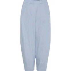 Marta du Chateau dame bukser MdcFausta 16635T - Light Blue Stripe