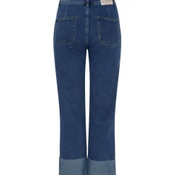 Marta du Chateau dame bukser MdcDelores Mdc183-26185 - Dark Blue Denim