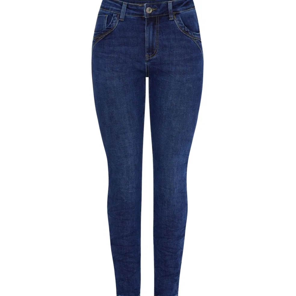 Marta du Chateau dame bukser MdcKeira MDC217-26195 - Denim