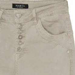 Marta Du Chateau dame jeans Emma 2665-14 - Denimbeige
