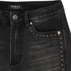 Marta du Chateau dame jeans MdcIngeborg MDC213-8529 - Grey