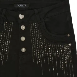Marta Du Chateau dame jeans Emma 2680-1 - Denimblack