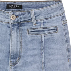 Marta du Chateau dame jeans MdcIrene MDC198-26308 - Blue Denim