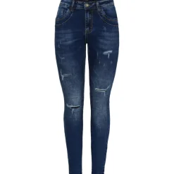 Marta du Chateau dame jeans MdcAzmina Mdc178-26165 - Dark Blue Denim