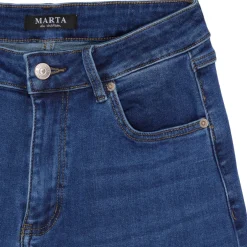 Marta du Chateau dame jeans MdcNiva MDC220-8515 - Denim