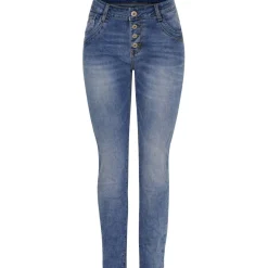 Marta du Chateau dame jeans MdcSolene MDC202-2261 - Blue Denim