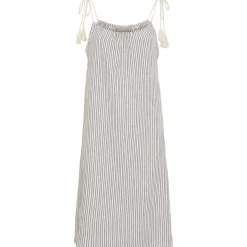 Marta du Chateau dame kjole MdcKamala 259161 - Beige/blue