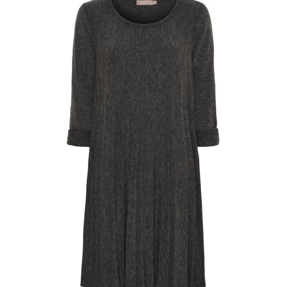 Marta du Chateau dame kjole MdcJasmin 71653 - Dark Grey