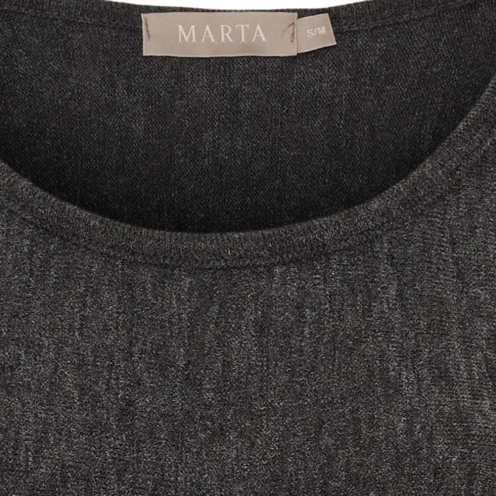 Marta du Chateau dame kjole MdcJasmin 71653 - Dark Grey