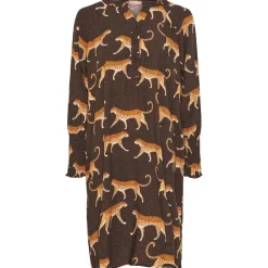 Marta Du Chateau dame kjole 5378 - Nero animal