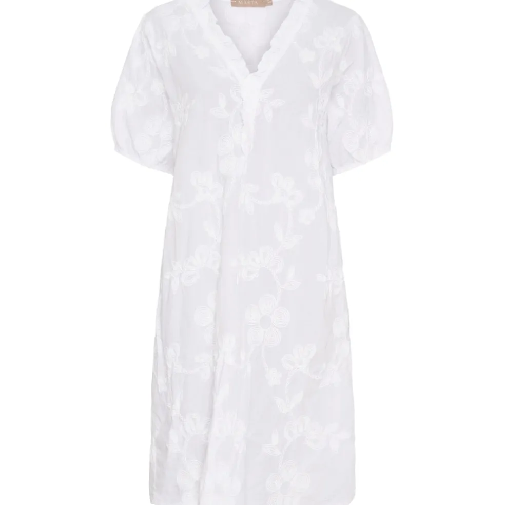 Marta du Chateau dame kjole MdcDaniela 7069 - White