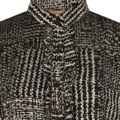 Marta du Chateau dame kjole MdcEne 5357 - Nero Faded