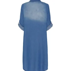 Marta Du Chateau dame kjole MdcFlorentina - Medium Blue