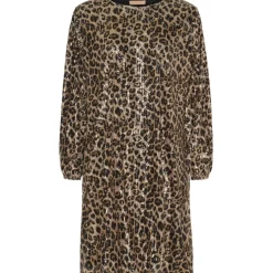 Marta du Chateau dame kjole MdcBeline 6607 - Leo Print