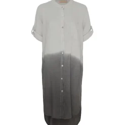 Marta Du Chateau dame kjole MdcJóna - LightGrey/DarkGrey