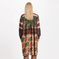 Marta Du Chateau dame kjole 352222 - Military