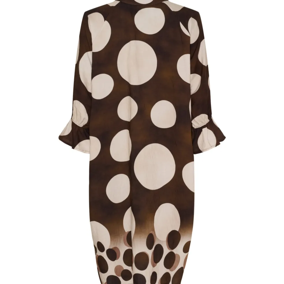 Marta du Chateau dame kjole MdcCypress 7636 - MarroneEZ552DB