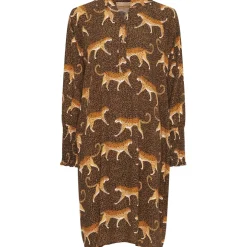Marta Du Chateau dame kjole 5378 - Tabacco animal